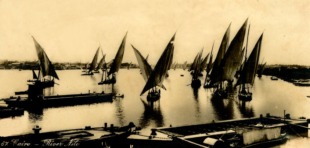 Kairo - Nilen, c1918-c1939. af Unbekannt