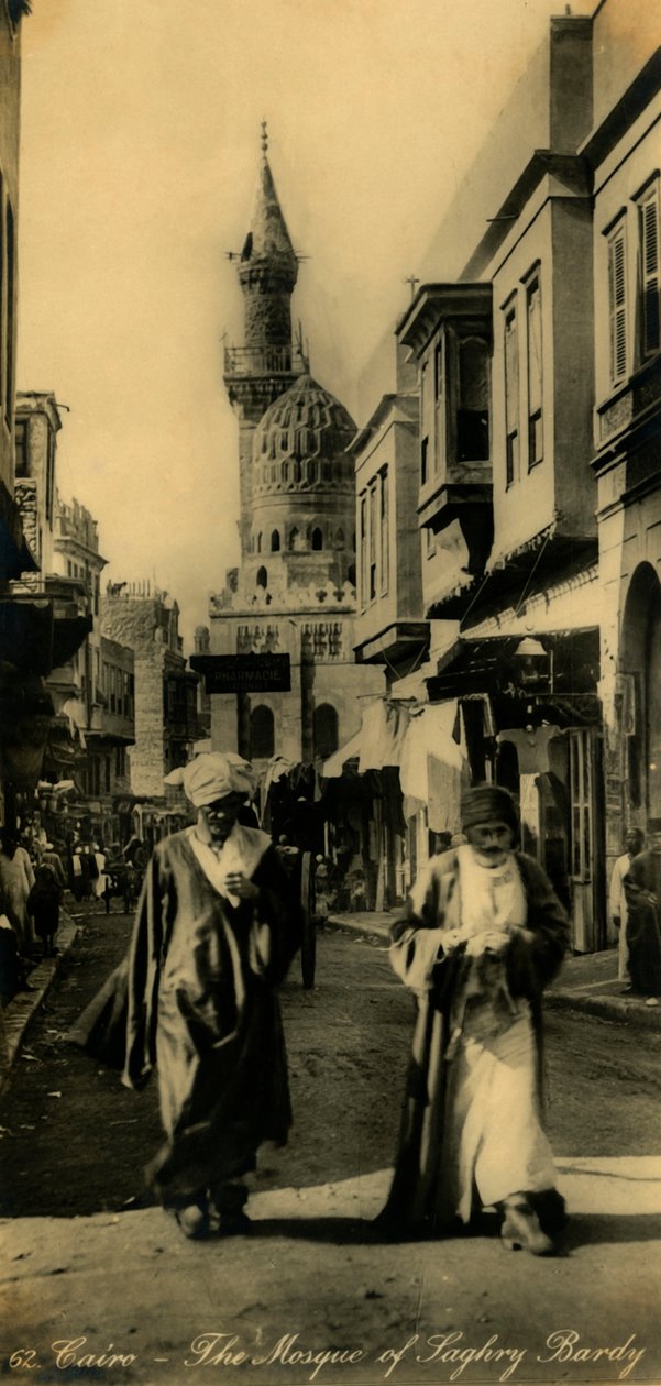 Kairo - Saghry Bardy-moskeen, c1918-c1939. af Unbekannt