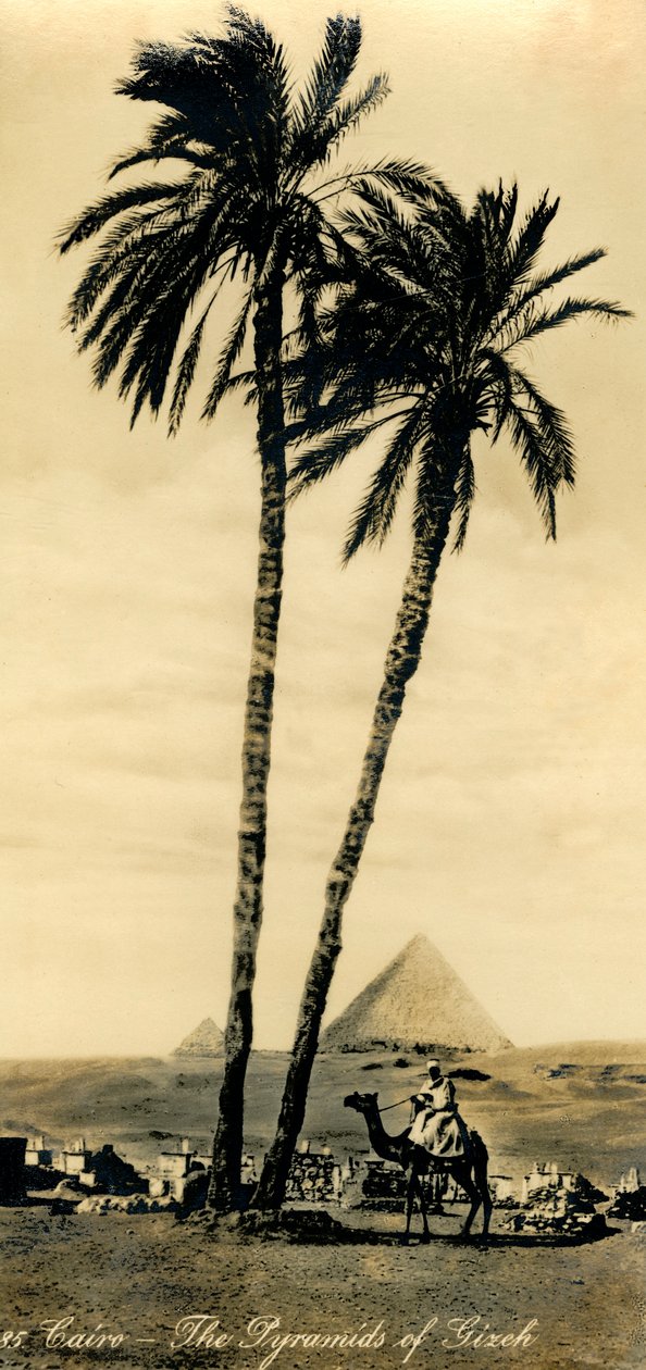 Kairo - Pyramiderne i Girzeh, c1918-c1939. af Unbekannt