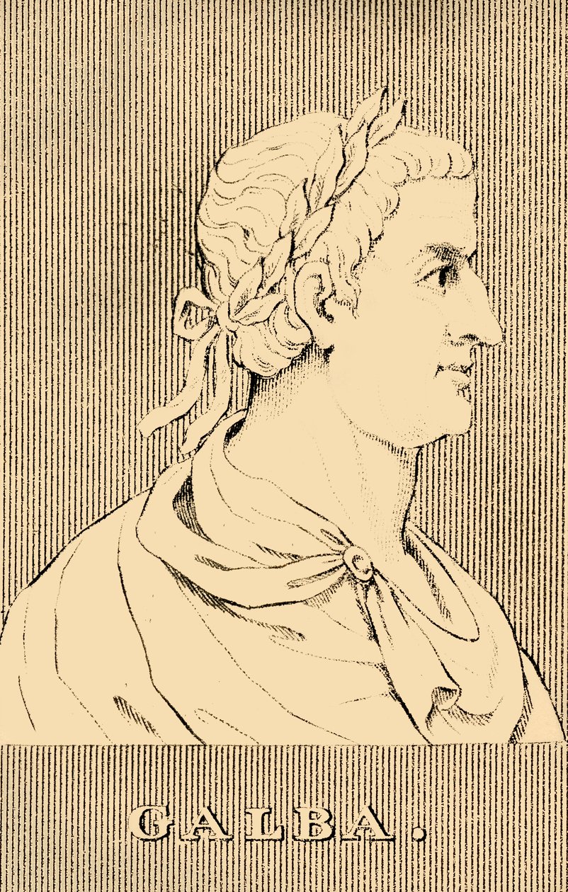 Calba, 3 f.Kr. - 69 e.Kr., 1830. af Unbekannt