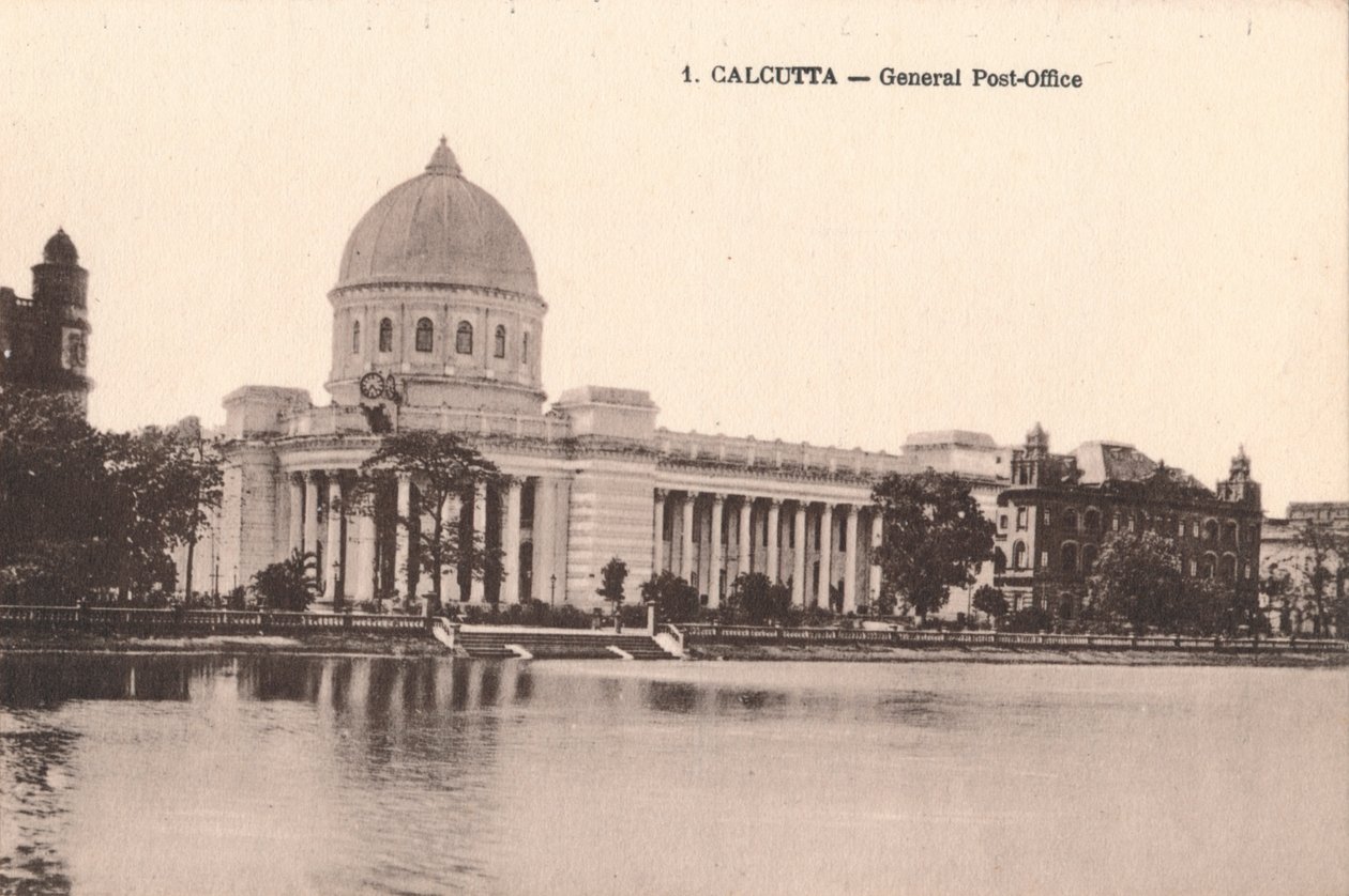 Calcutta - General Post-Office, c1900 af Unbekannt