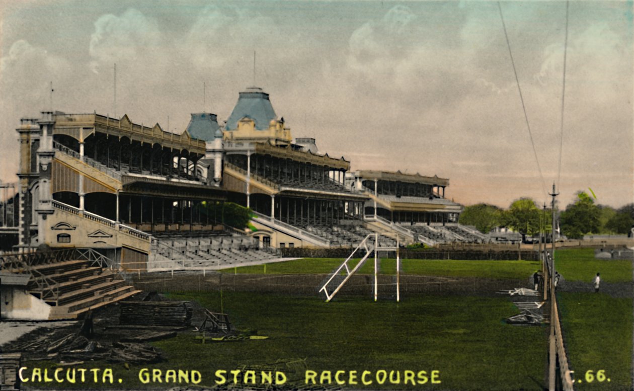 Calcutta. Grand Stand Racecourse, c1930