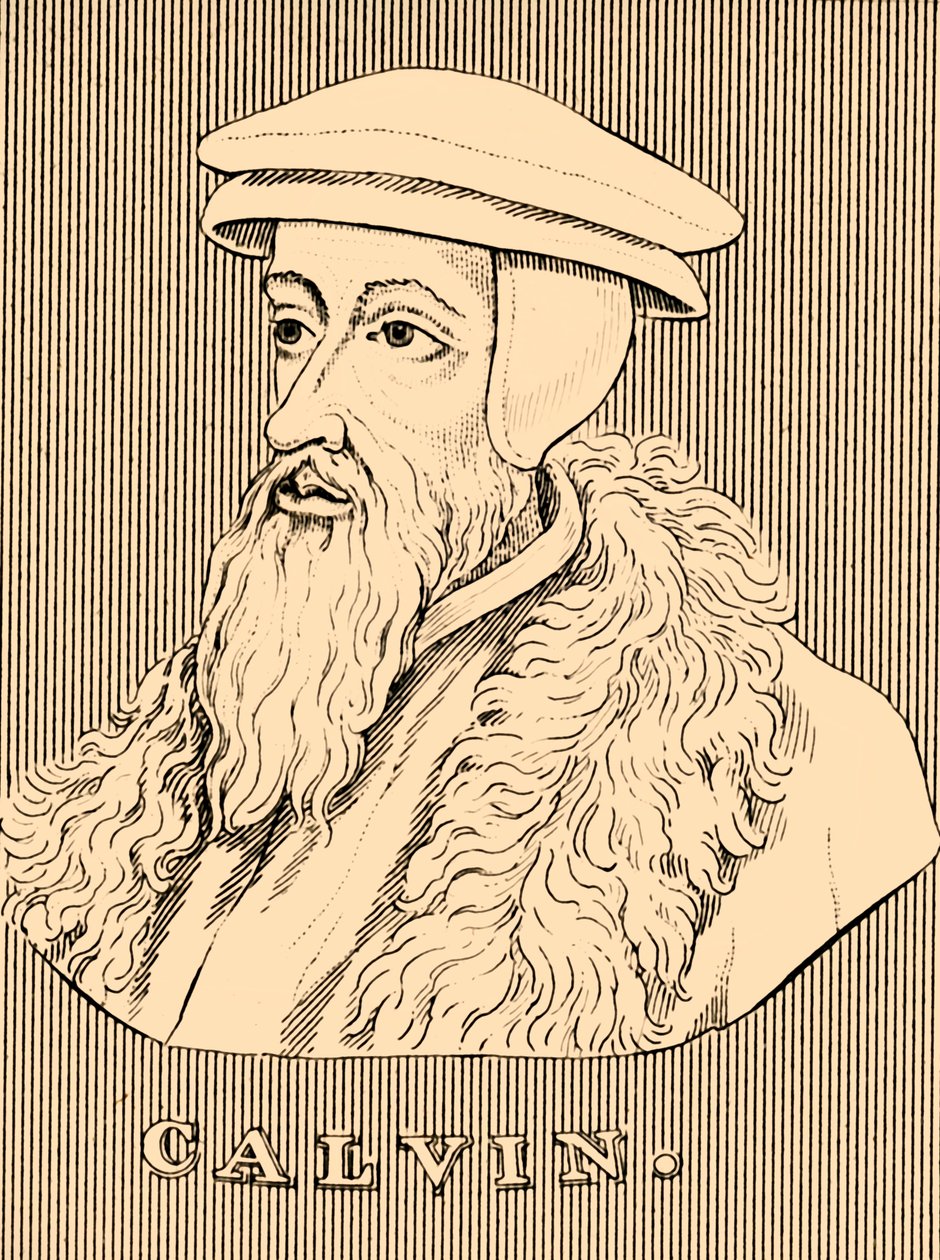 Calvin, 1509-1564, 1830. af Unbekannt