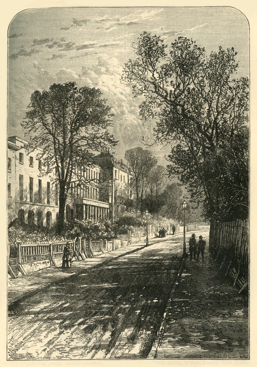 Camberwell Grove, c1878. af Unbekannt