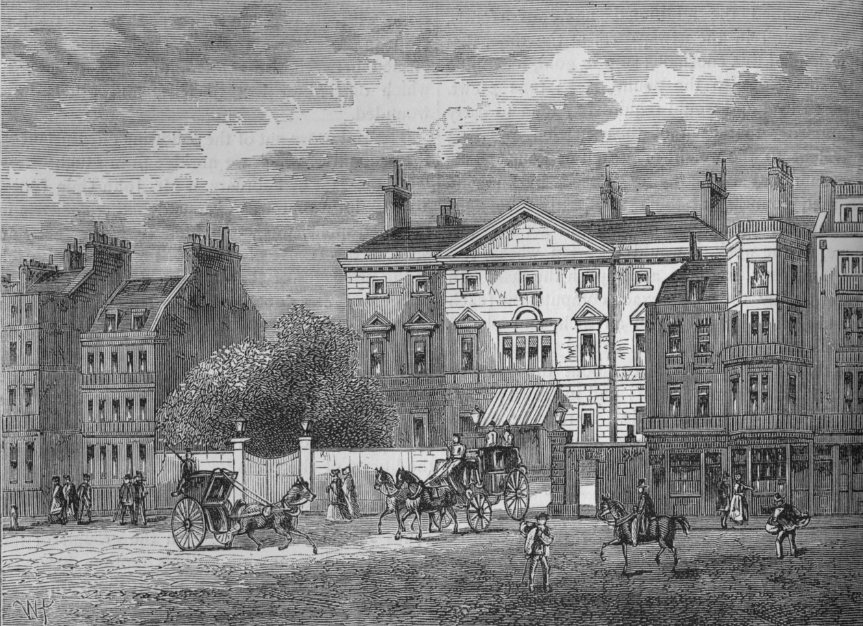 Cambridge House, Westminster, London, c1854 1878 af Unbekannt