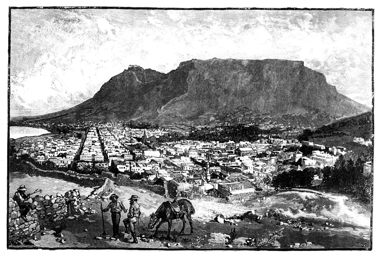 Cape Town, Sydafrika, c1888 af Unbekannt