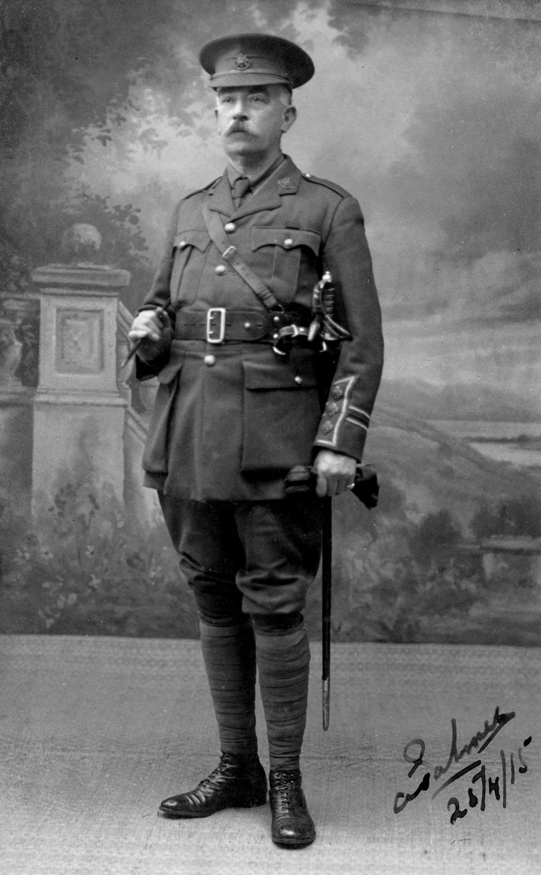 Kaptajn Palmer, officer i kommando, Dover, 1915 af Unbekannt