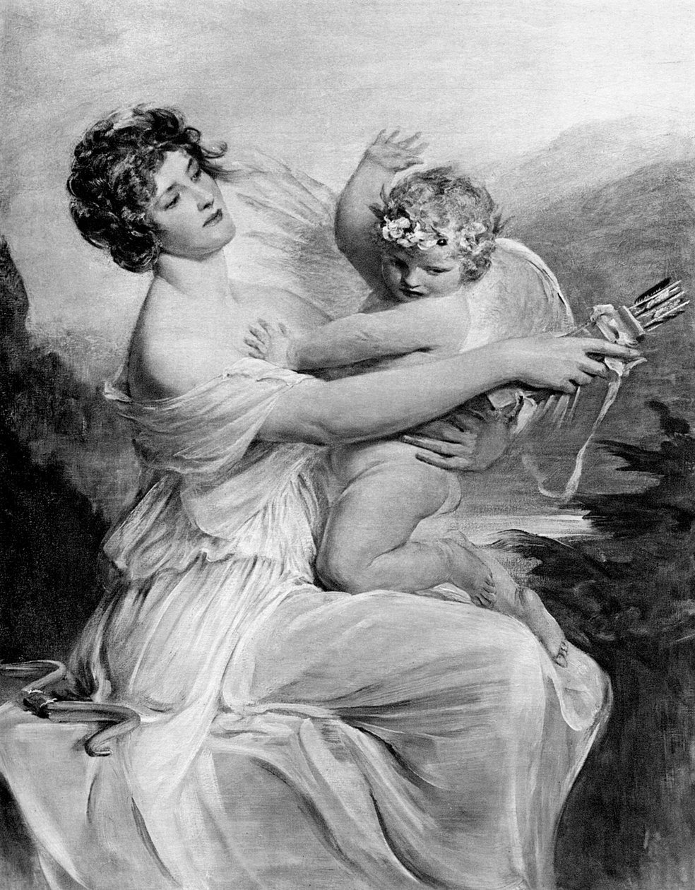 Amor i fangenskab, 1899 af Unbekannt