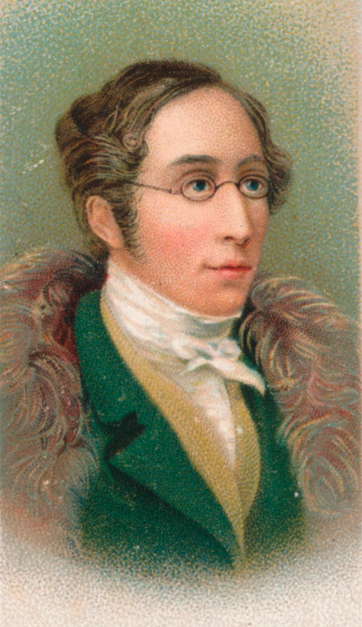 Carl Maria von Weber 1786-1826, tysk komponist, 1911 af Unbekannt