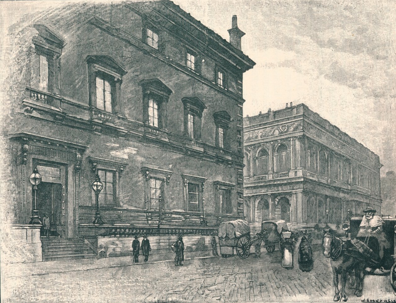 Carlton og Reform Clubs, 1896 af Unbekannt