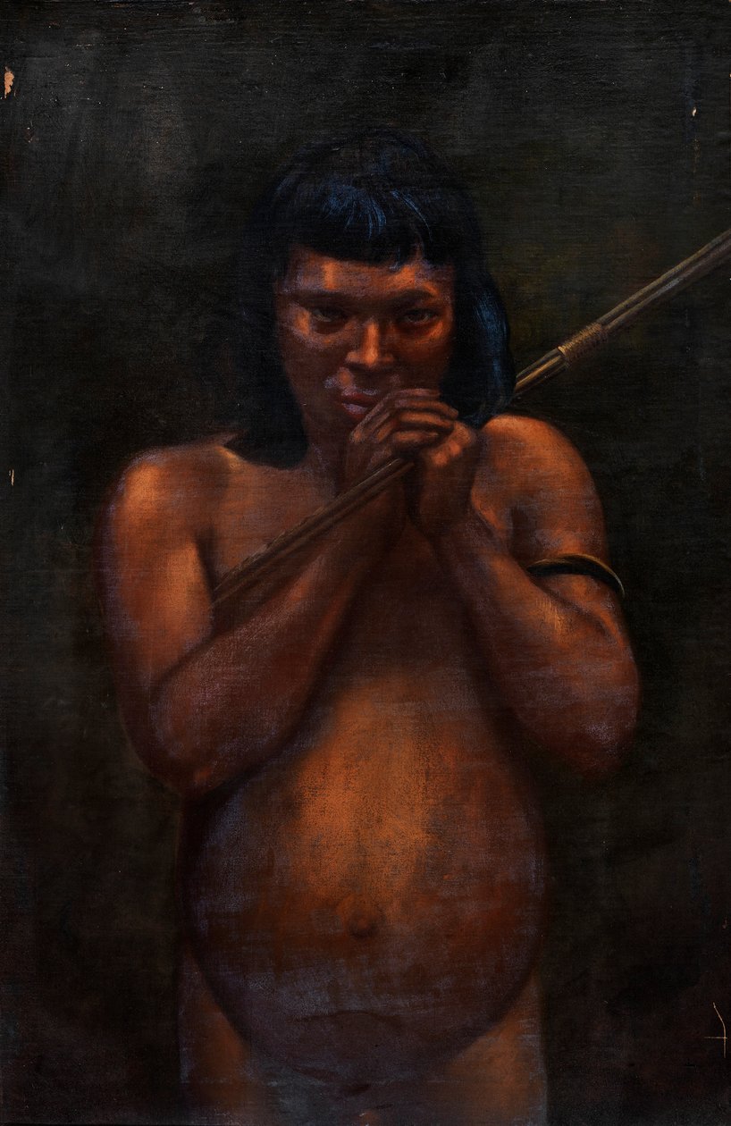 Cashivo Indian, ca. 1890-1892. af Unbekannt