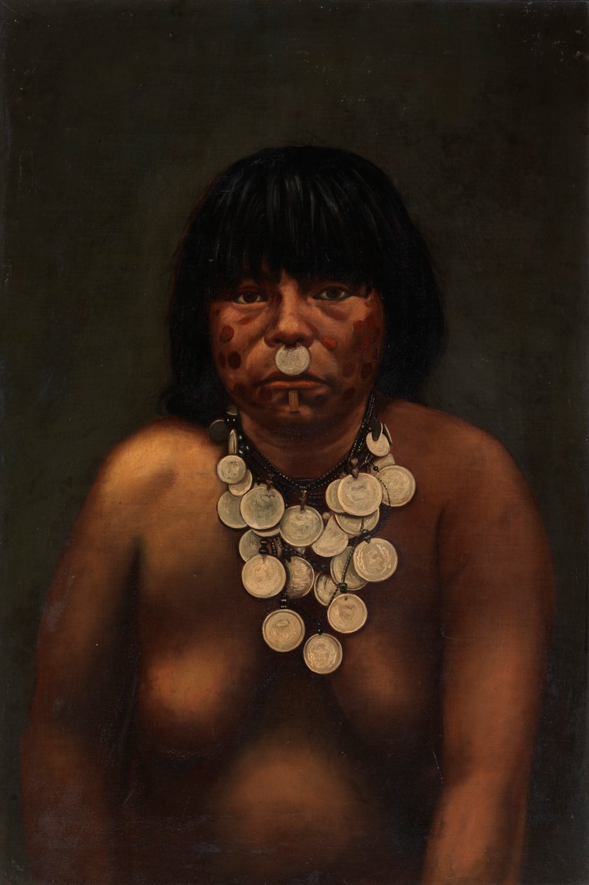 Cashivo kvinde, ca. 1890-1892. af Unbekannt