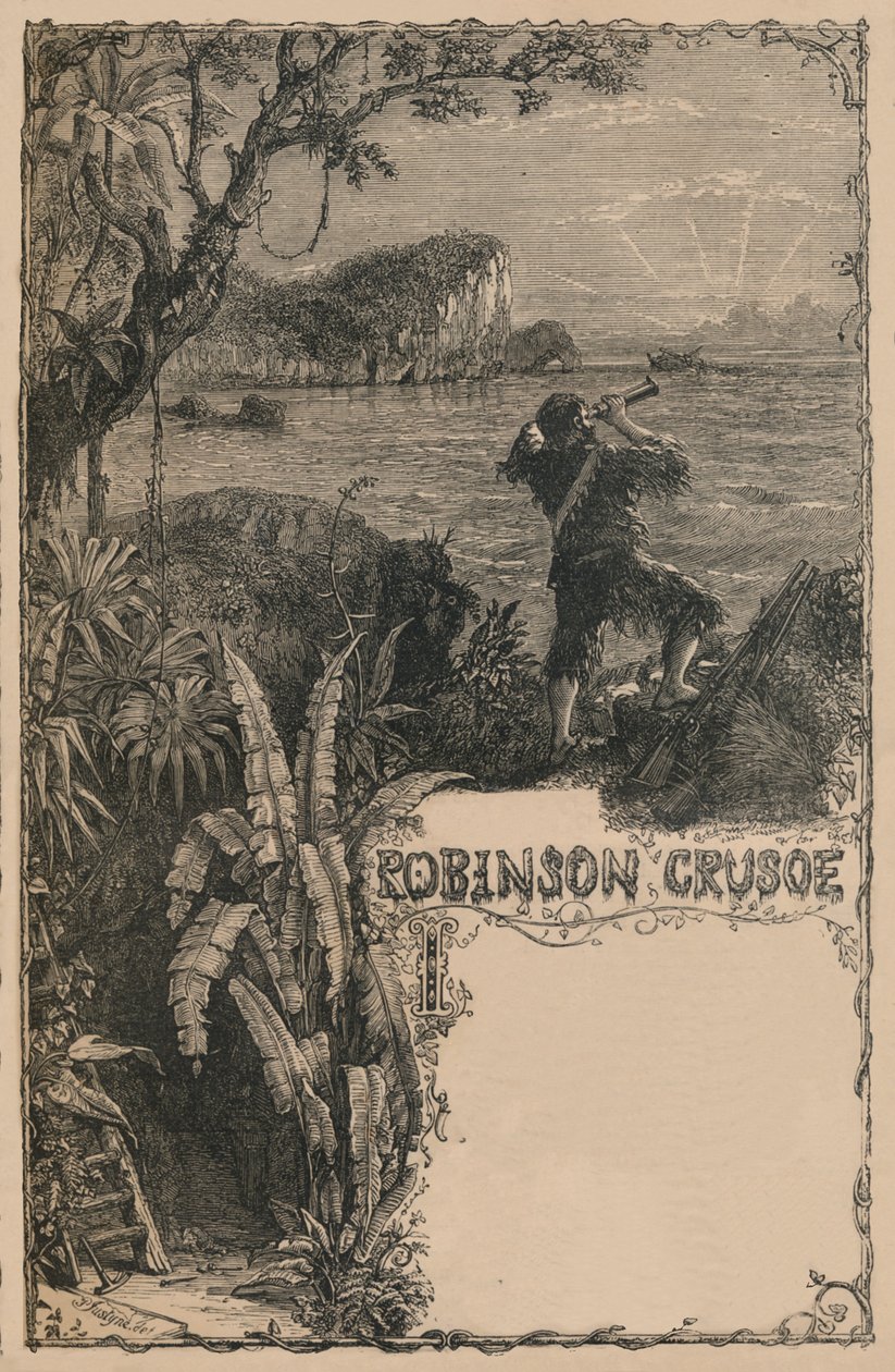 Cassells Robinson Crusoe, c1870 af Unbekannt