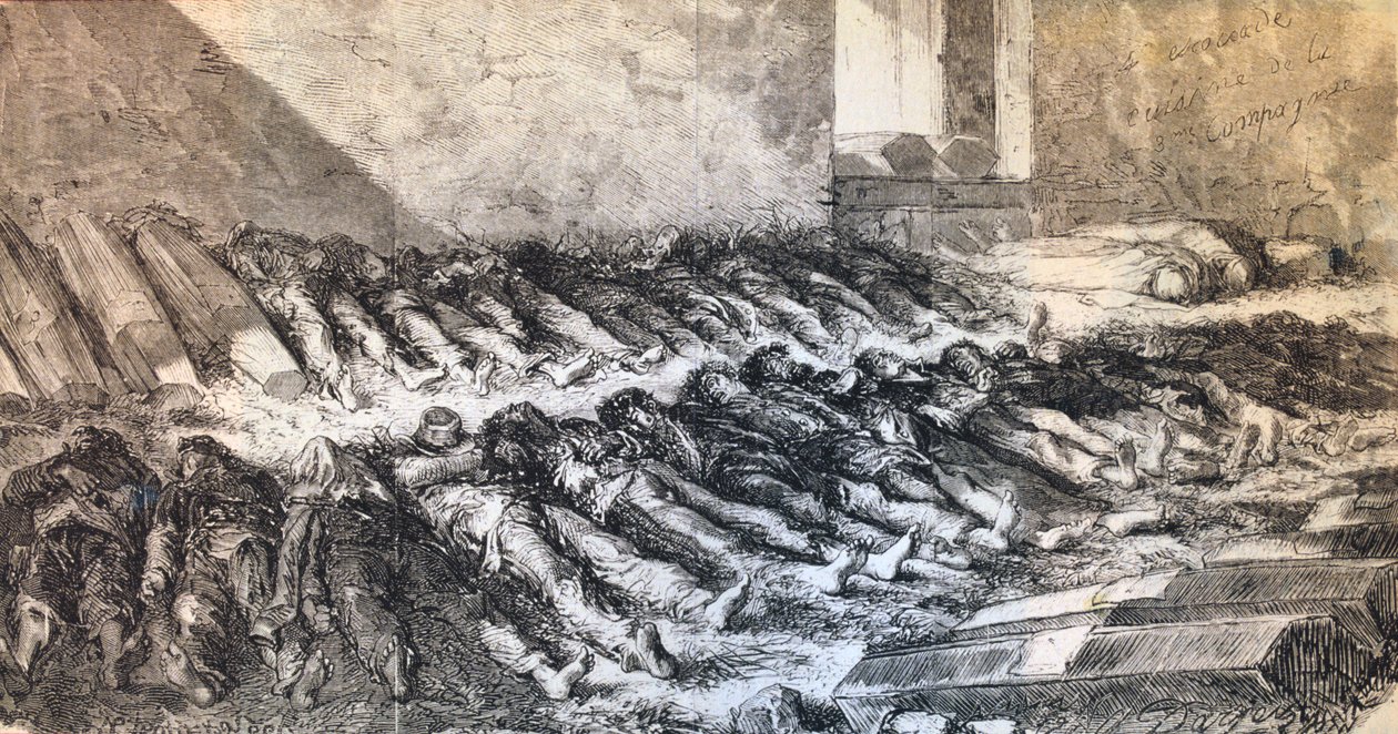 Tilskadekomne i Pariserkommunen, 1871. af Unbekannt