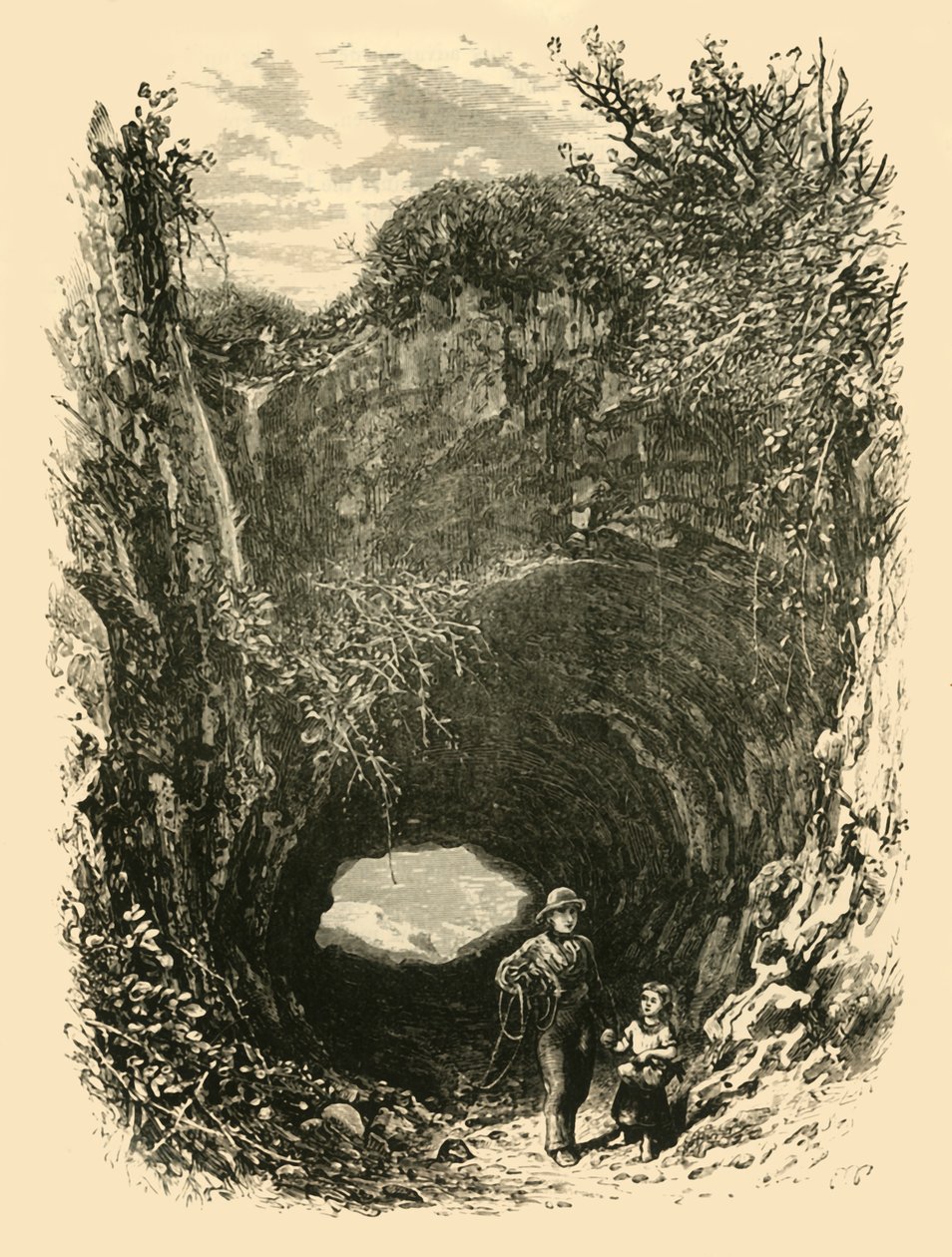 Hule ved Pegwell Bay, 1898. af Unbekannt