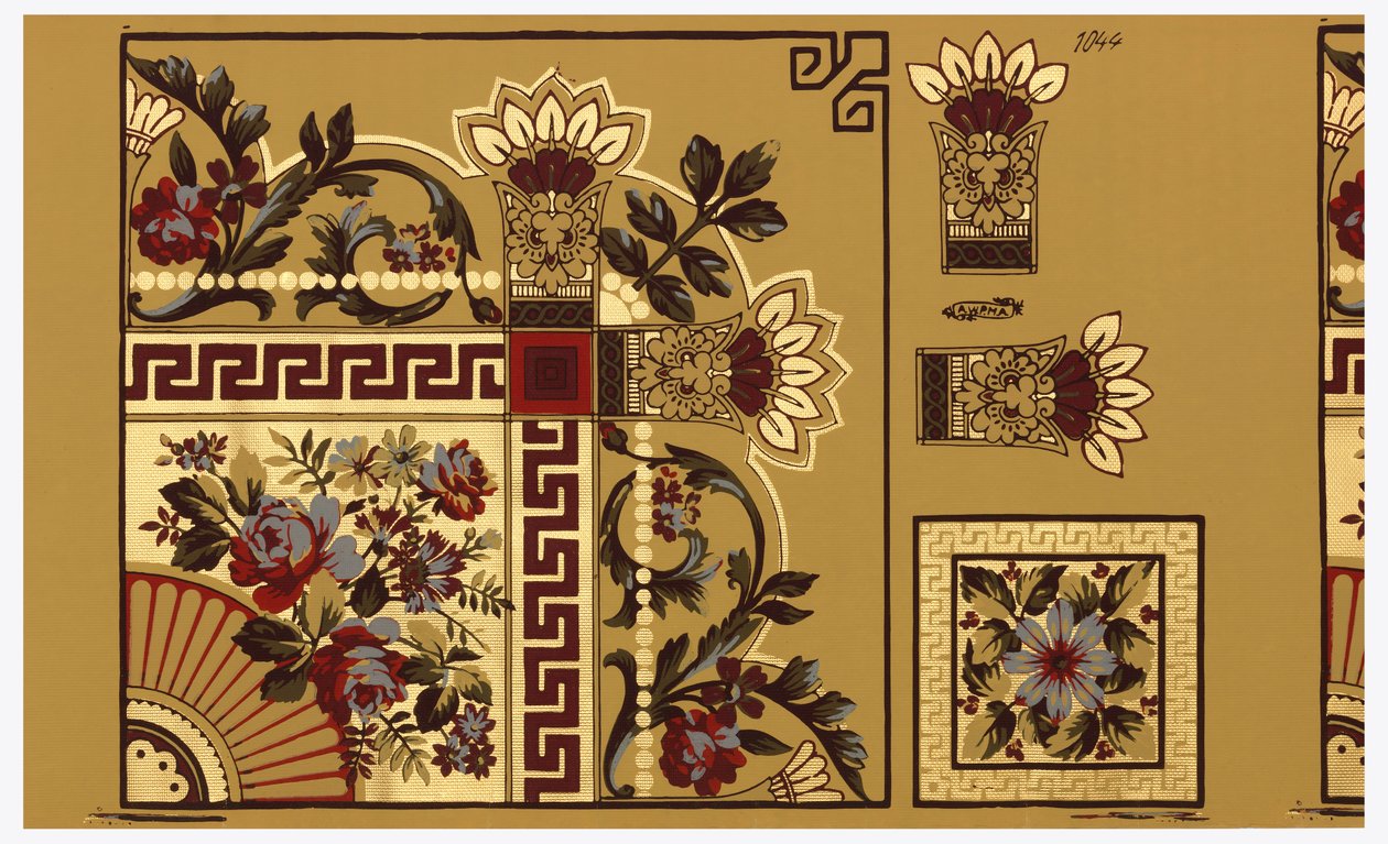 Ceiling Border (USA), 1875–1906 af Unbekannt
