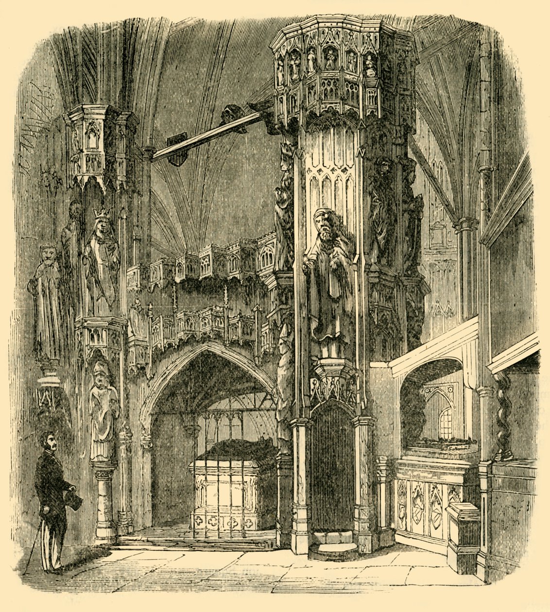 Chantry af Henry V, 1881. af Unbekannt