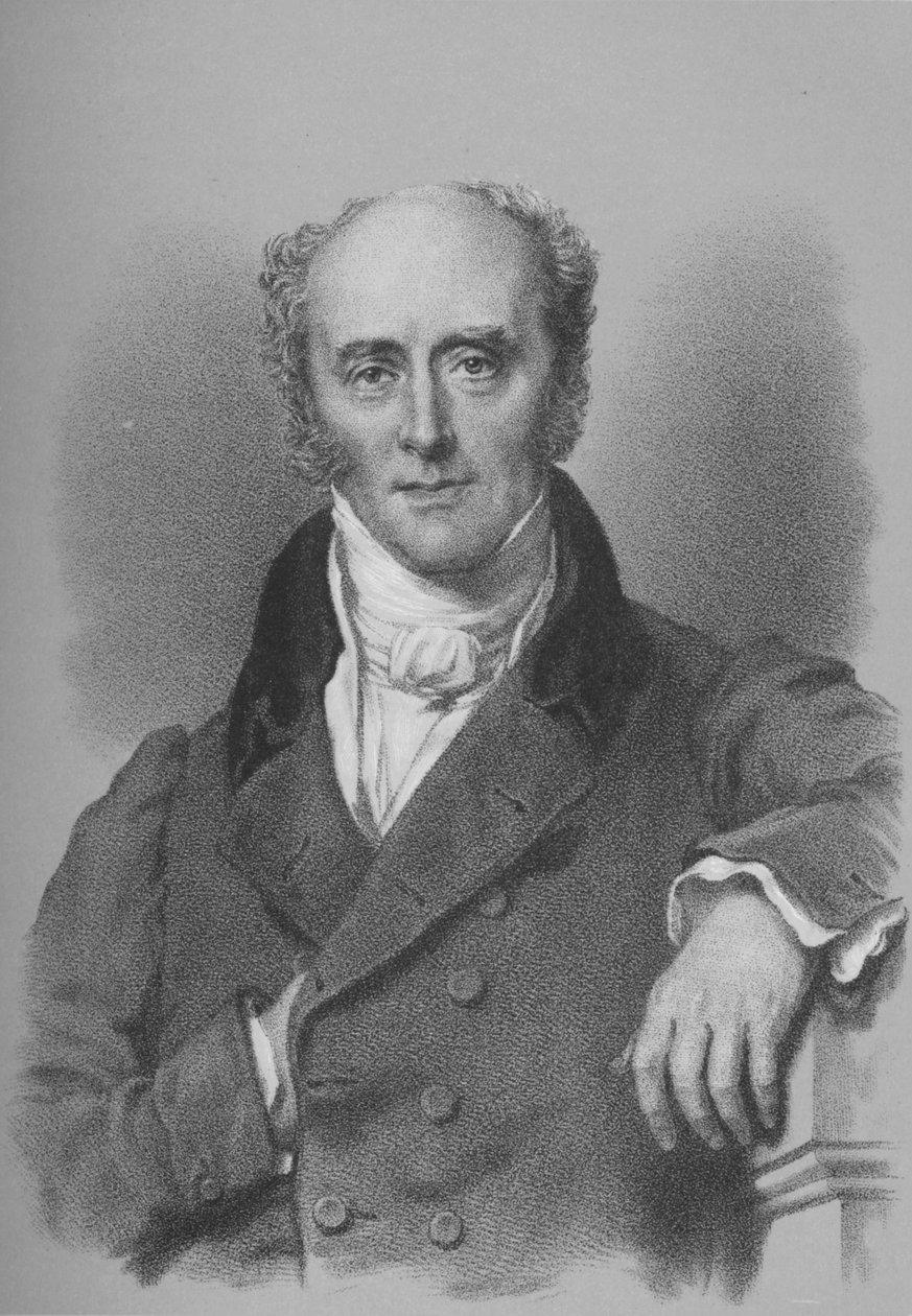 Charles, Second Earl Grey, britisk statsmand, c1828 1936. af Unbekannt