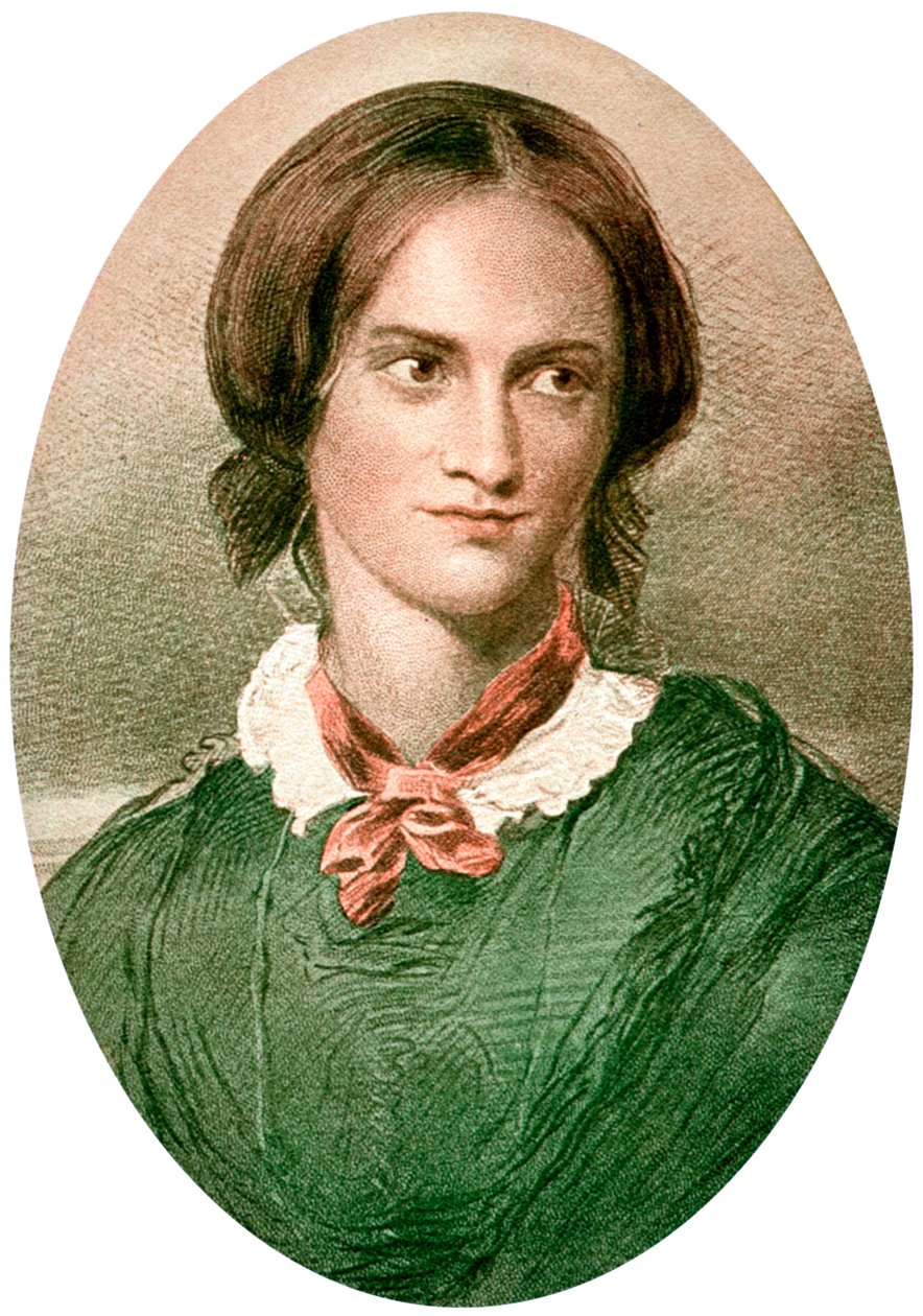 Charlotte Bronte 1816-1855, engelsk forfatter, 1908-1909 af Unbekannt
