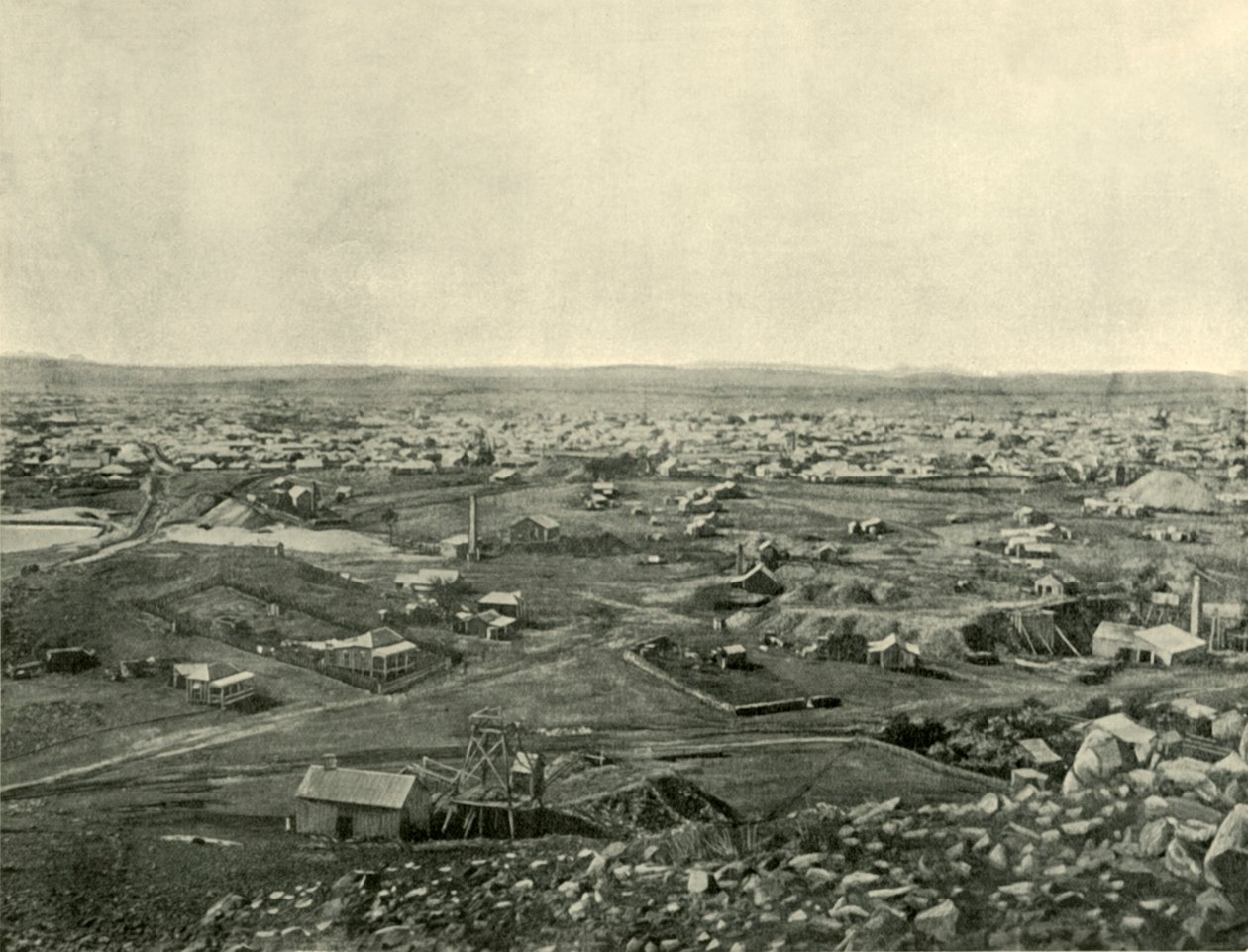 Charters Towers Goldfield, 1901. af Unbekannt