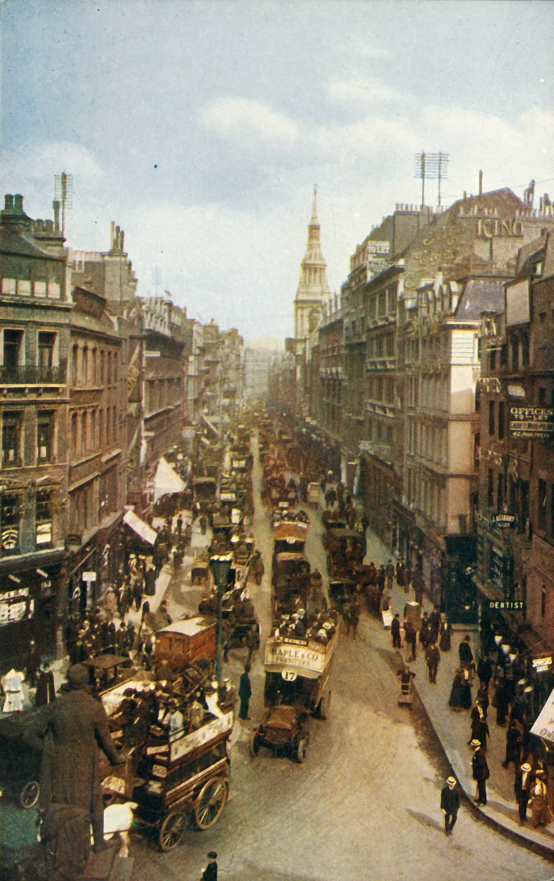 Cheapside, London, c1910. af Unbekannt