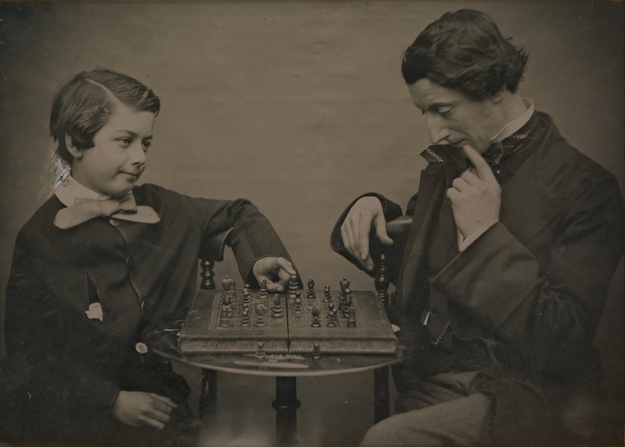 Skakspillere, 1850