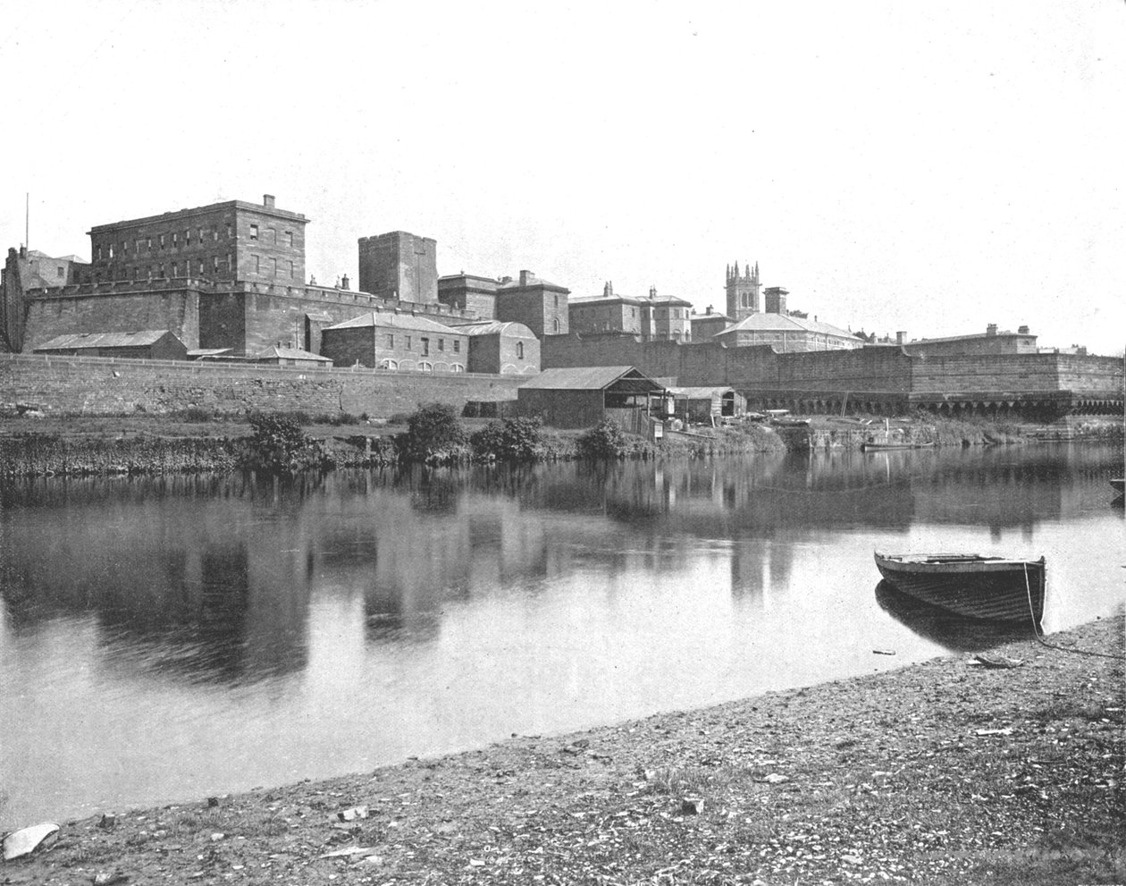 Chester Castle, Cheshire, 1894. af Unbekannt