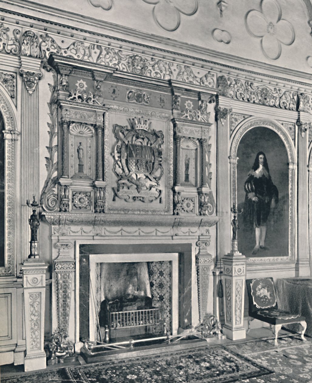 Skorstensstykke ved Audley End, 1927 af Unbekannt