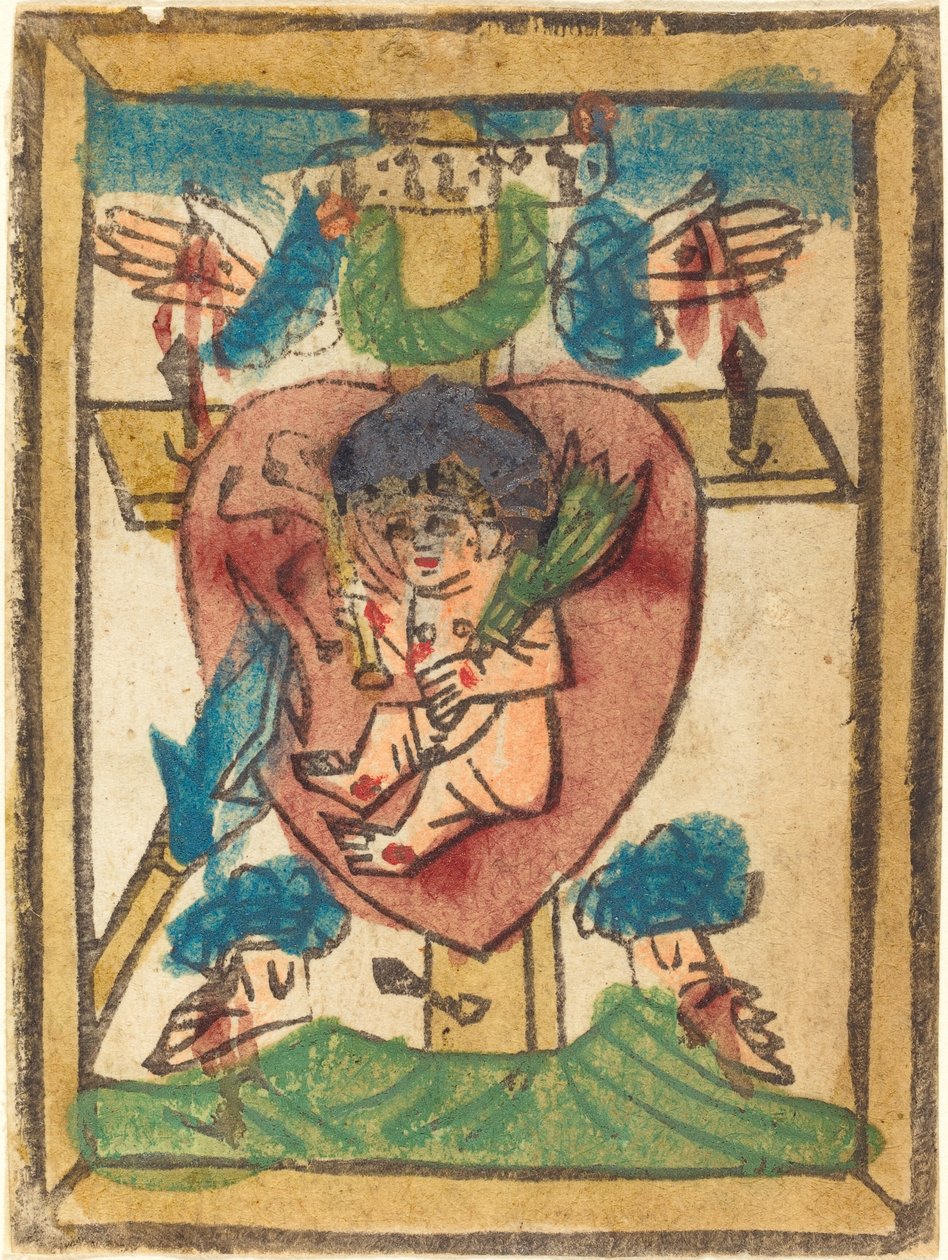Kristusbarn i det hellige hjerte, 14501470. af Unbekannt