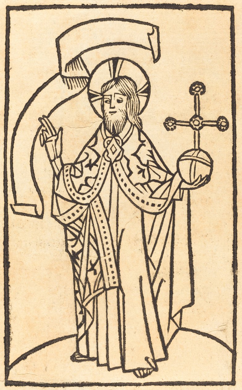 Kristus før Salvatore, ca. 1475. af Unbekannt