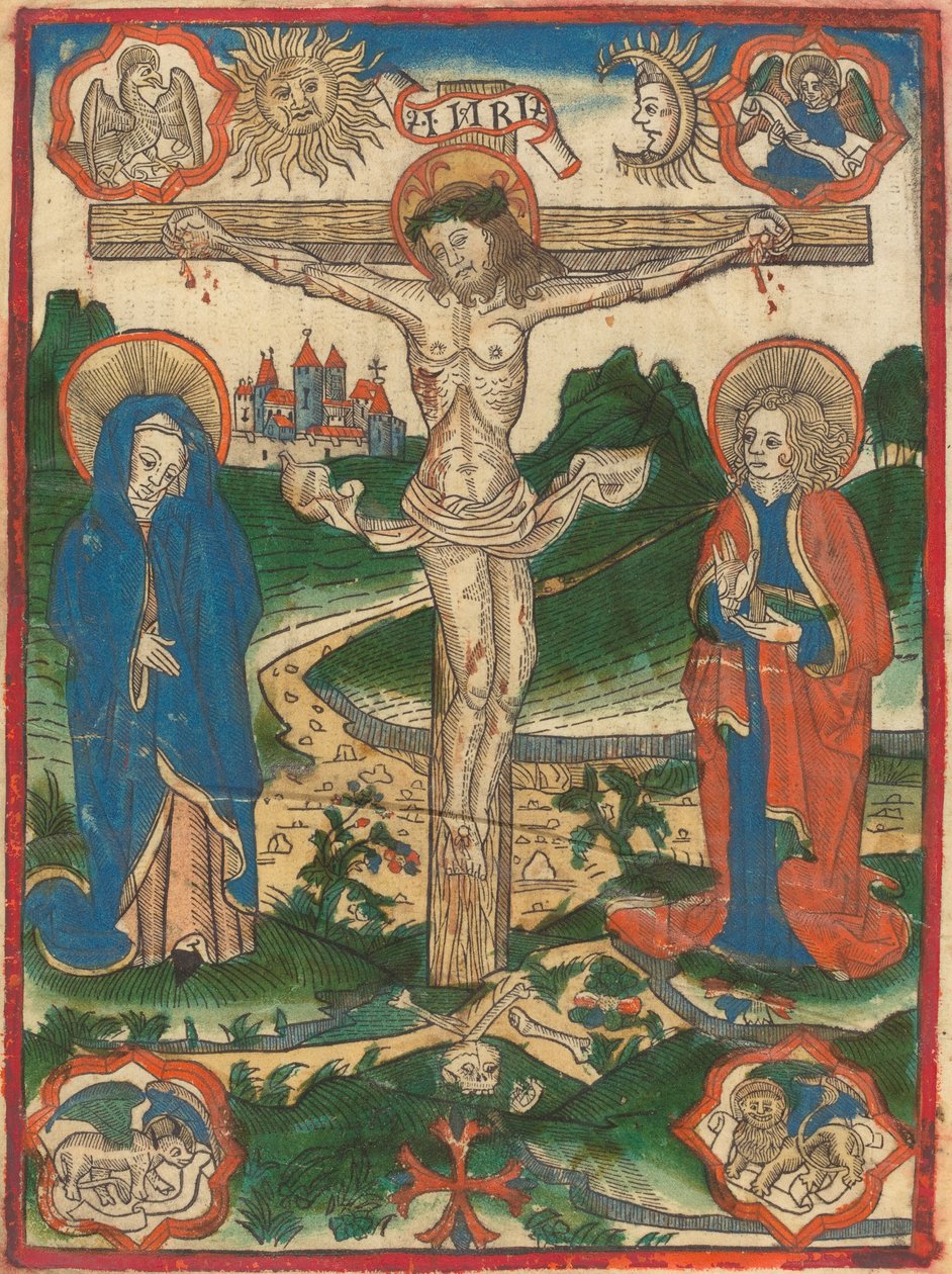 Kristus på korset, 14801500. af Unbekannt