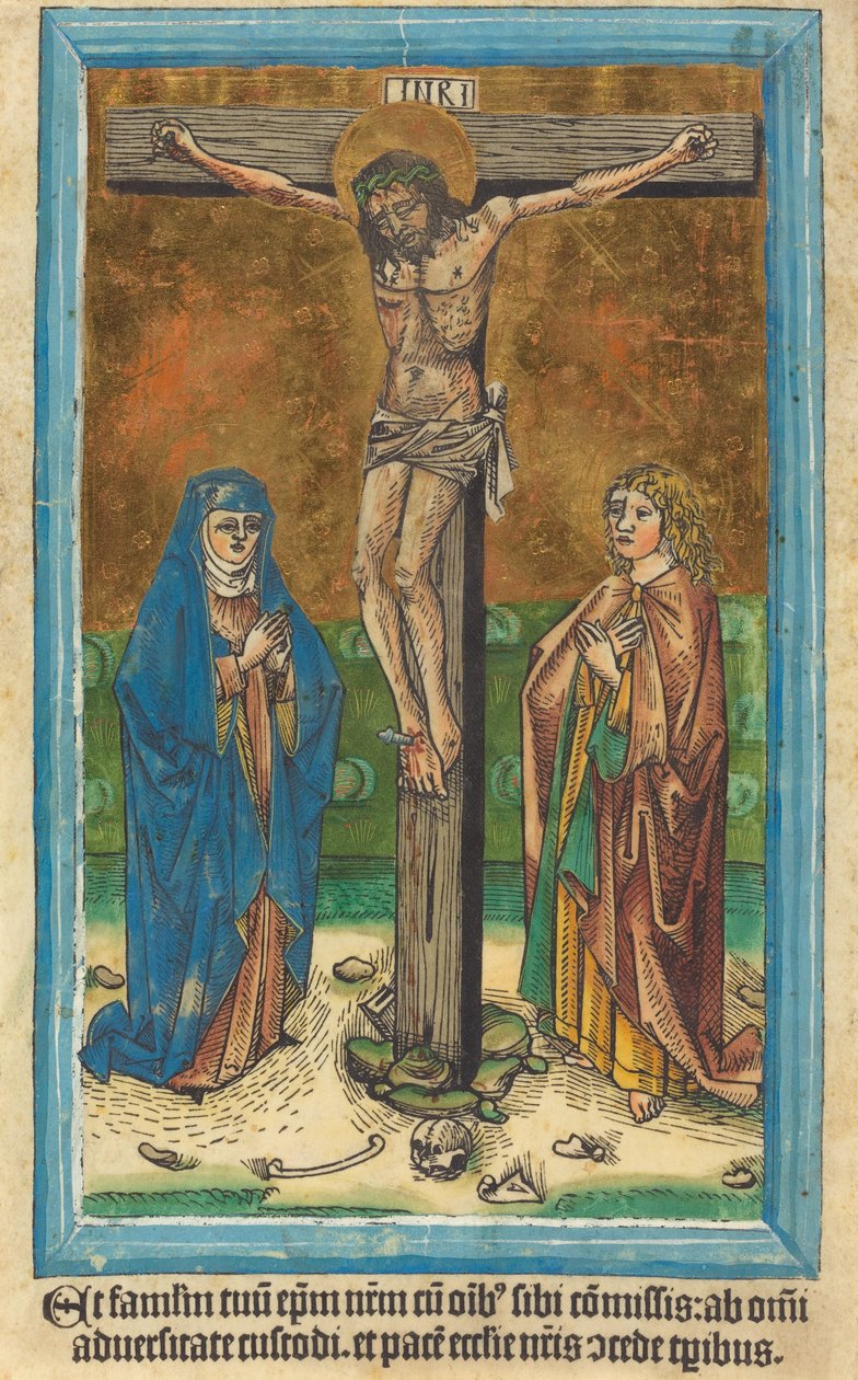 Kristus på korset, 1485. af Unbekannt
