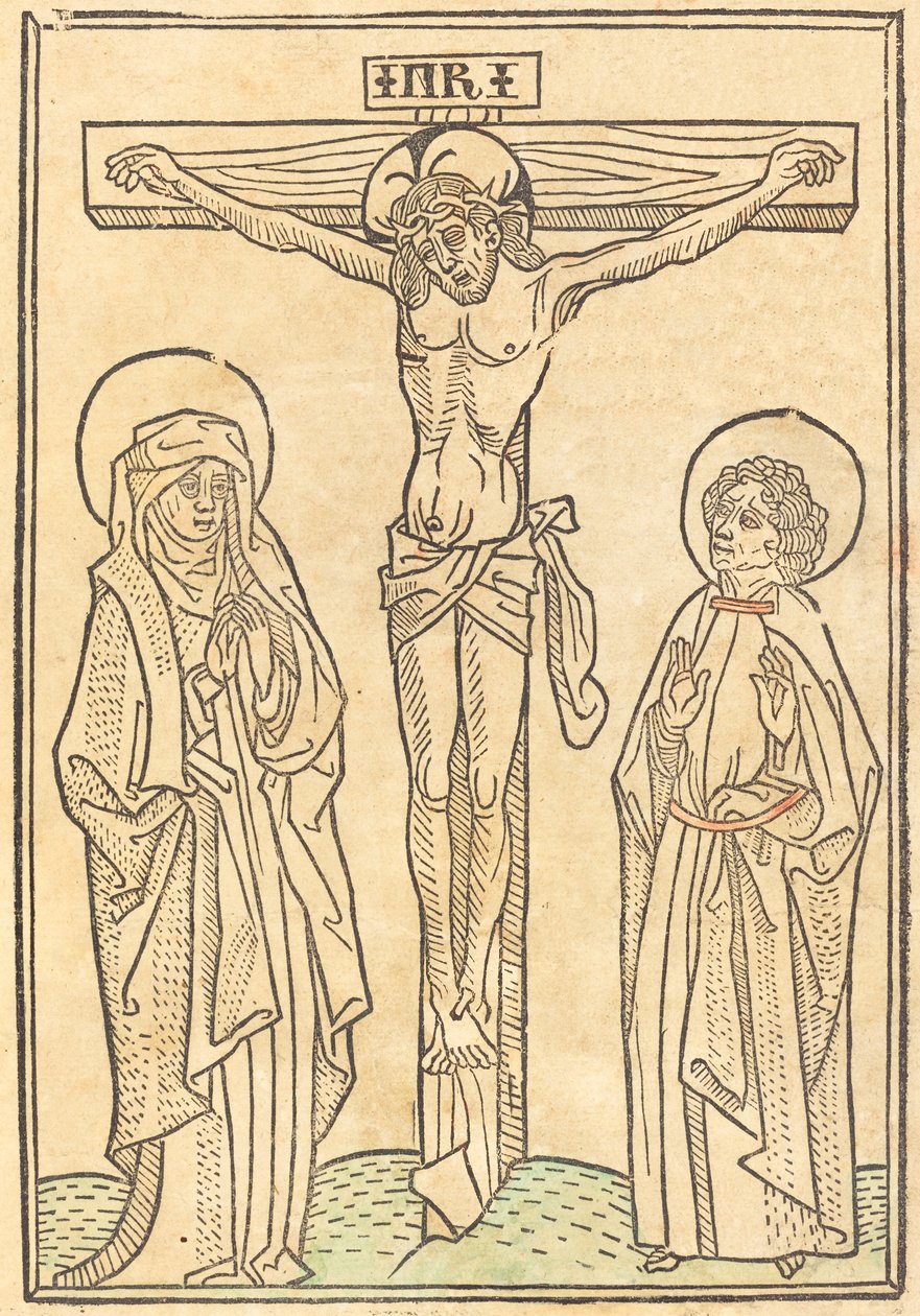 Kristus på korset, ca. 1483. af Unbekannt