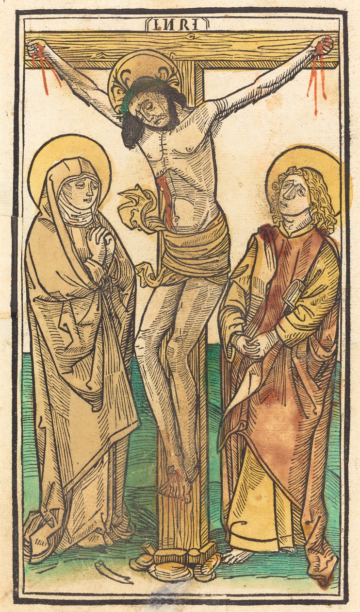 Kristus på korset, ca. 1485. af Unbekannt