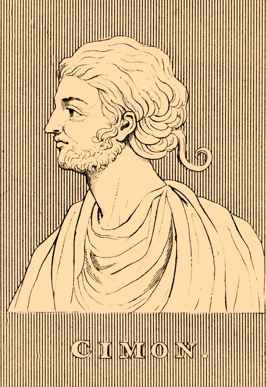 Cimon, c510-450 f.Kr., 1830. af Unbekannt