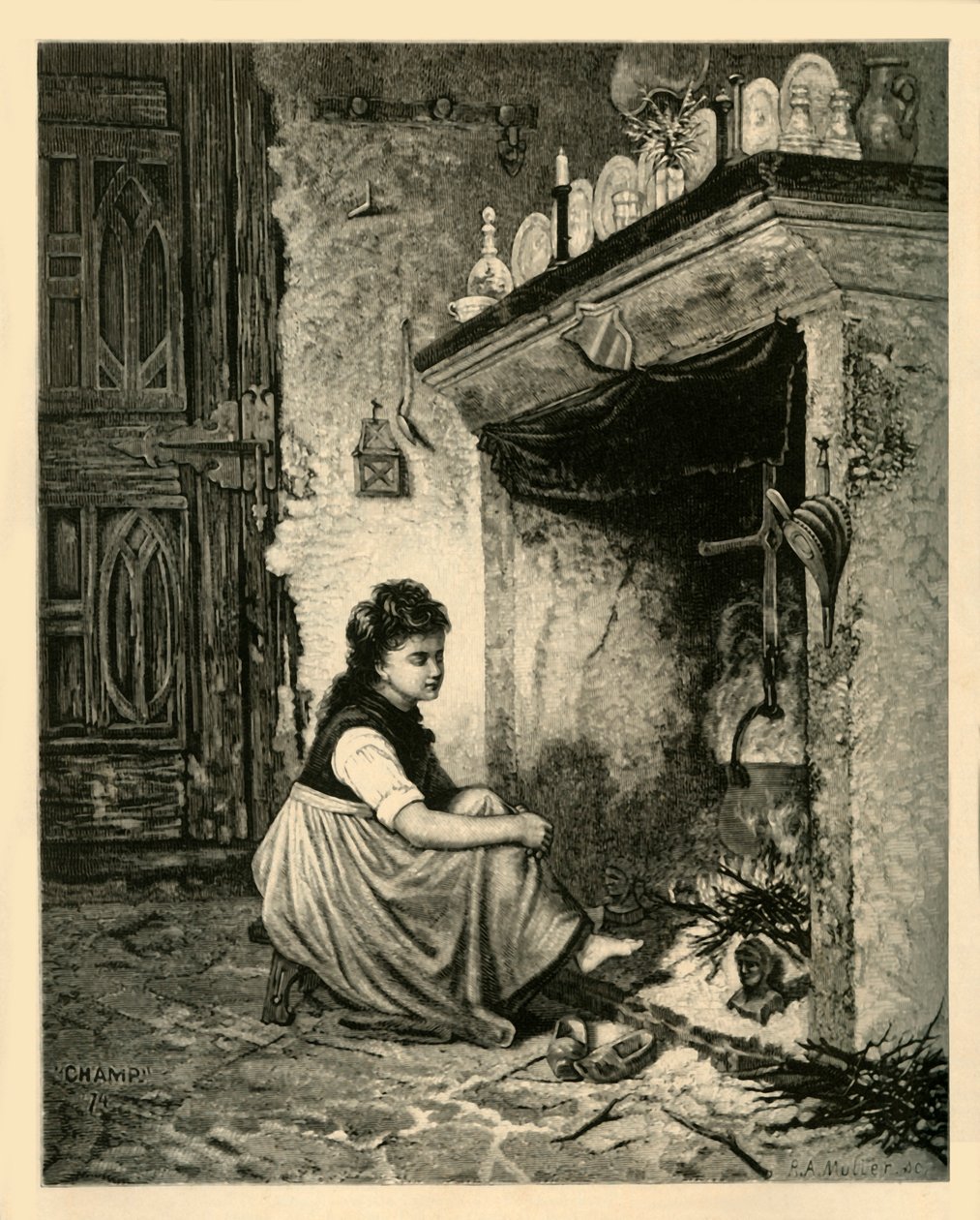 Askepot, 1883. af Unbekannt