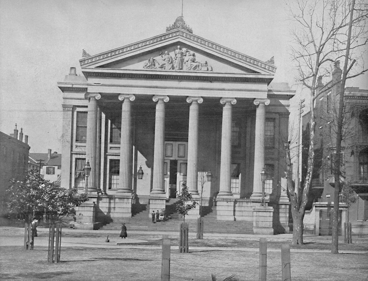 Rådhuset, New Orleans, c1897. af Unbekannt