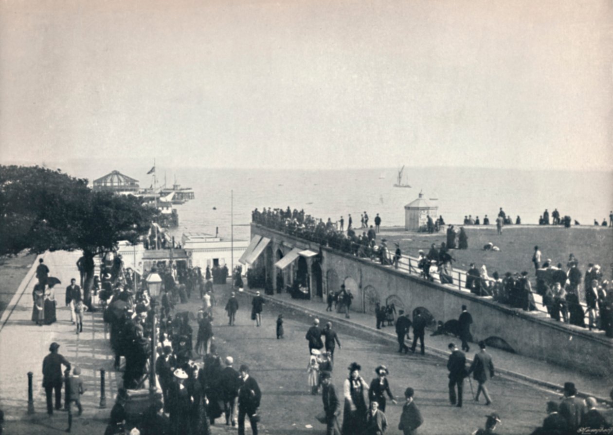 Clacton-On-Sea - The Approach to the Pier, 1895 af Unbekannt