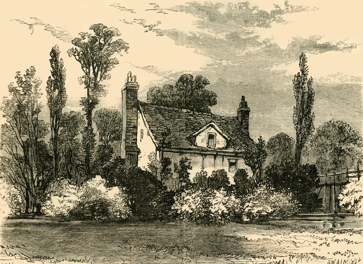 Claude Duvals Hus, i 1825, c1876. af Unbekannt