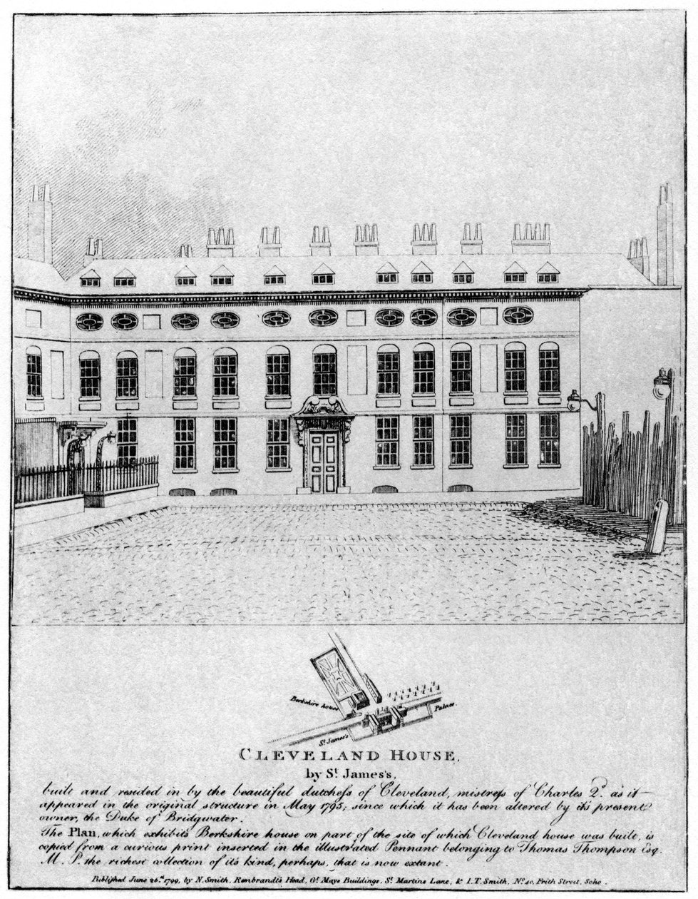 Cleveland House ved St James
