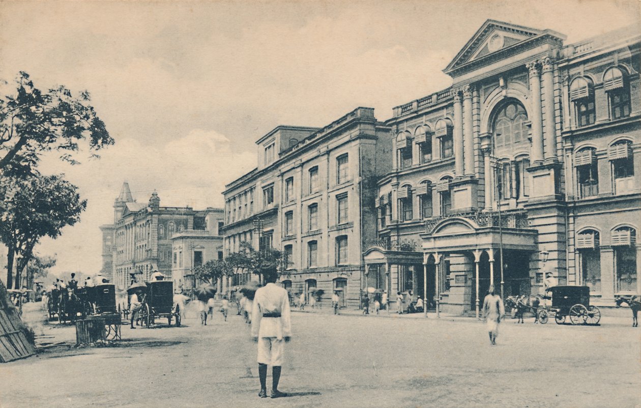 Clive Street, Calcutta, c1905. af Unbekannt