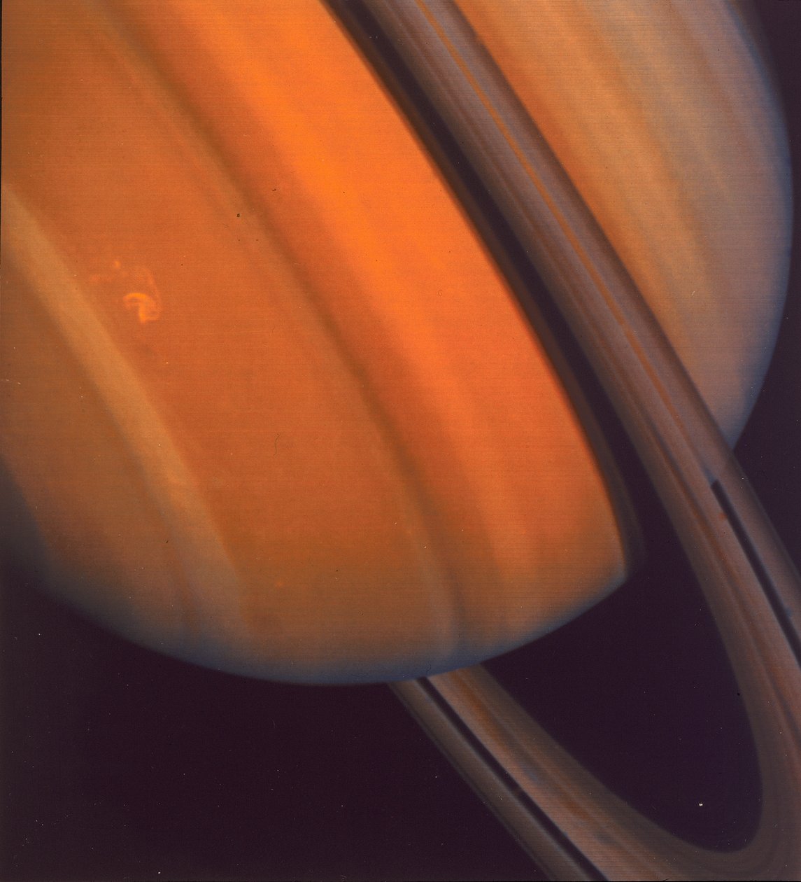 Nærbillede af Saturns ringe, 1981 af Unbekannt