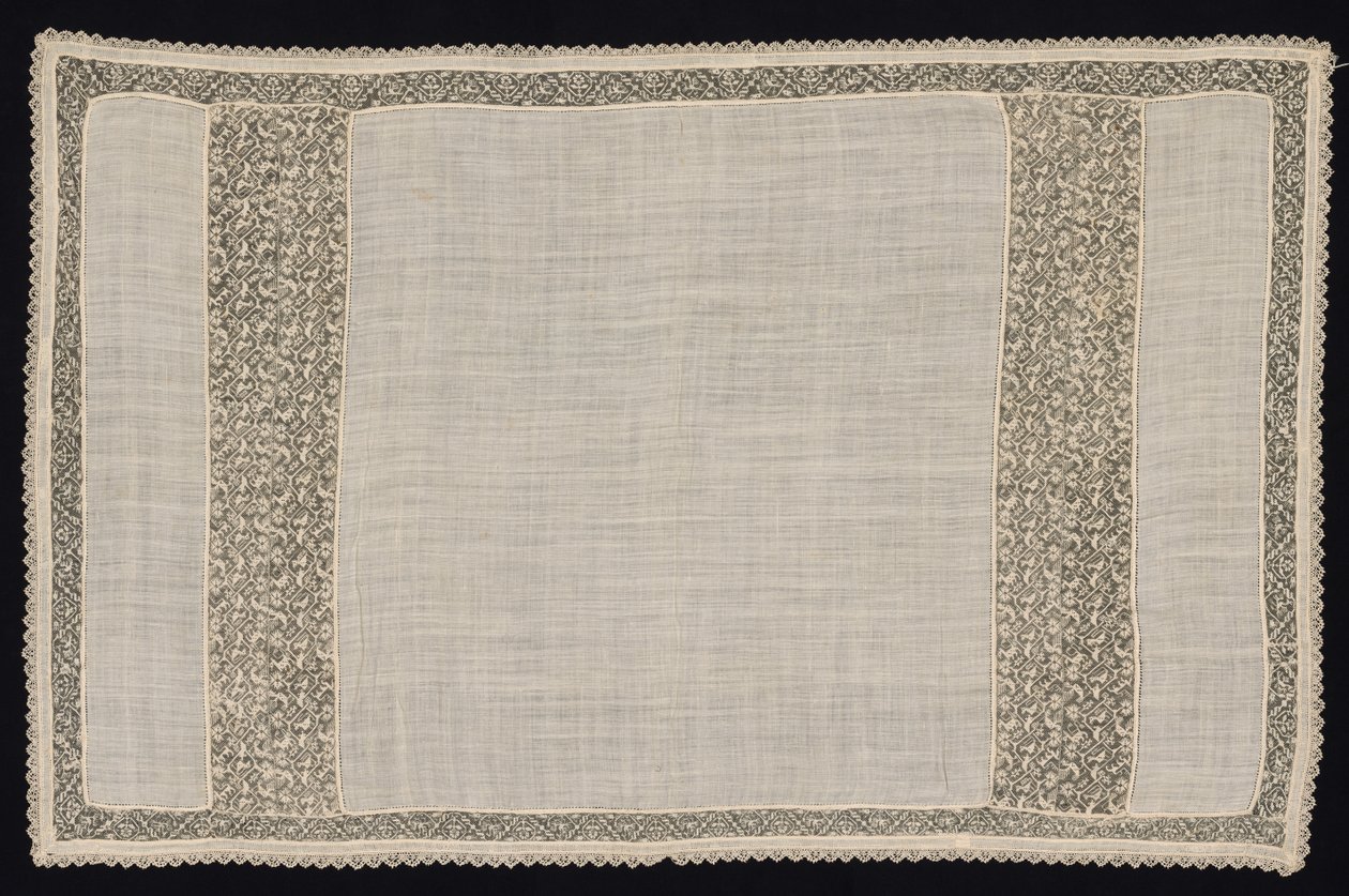 Klæde med vingede og to-halede dyr, 1600-1700-tallet. af Unbekannt