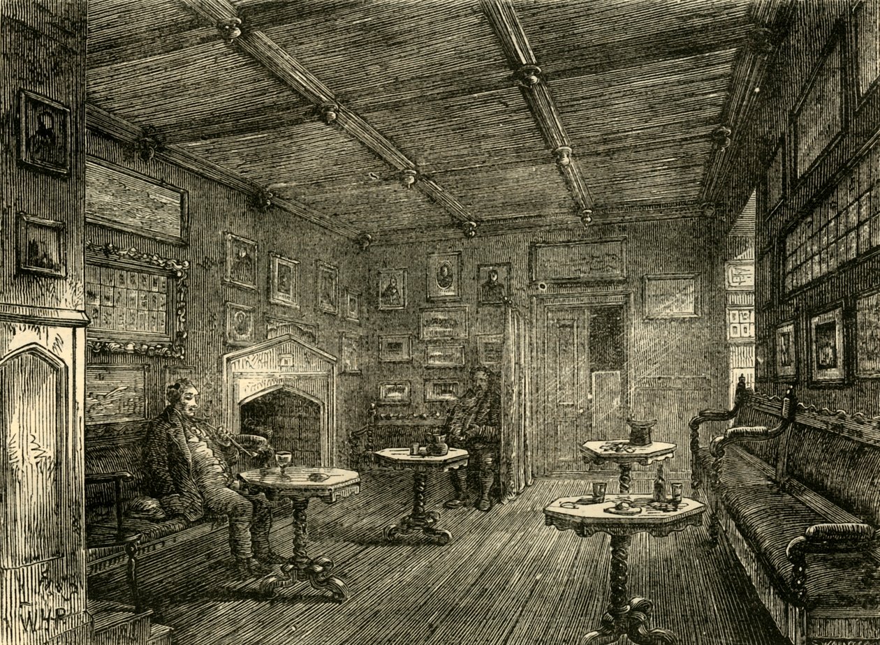 Kaffestue ved St. Johns Gate, c1872. af Unbekannt