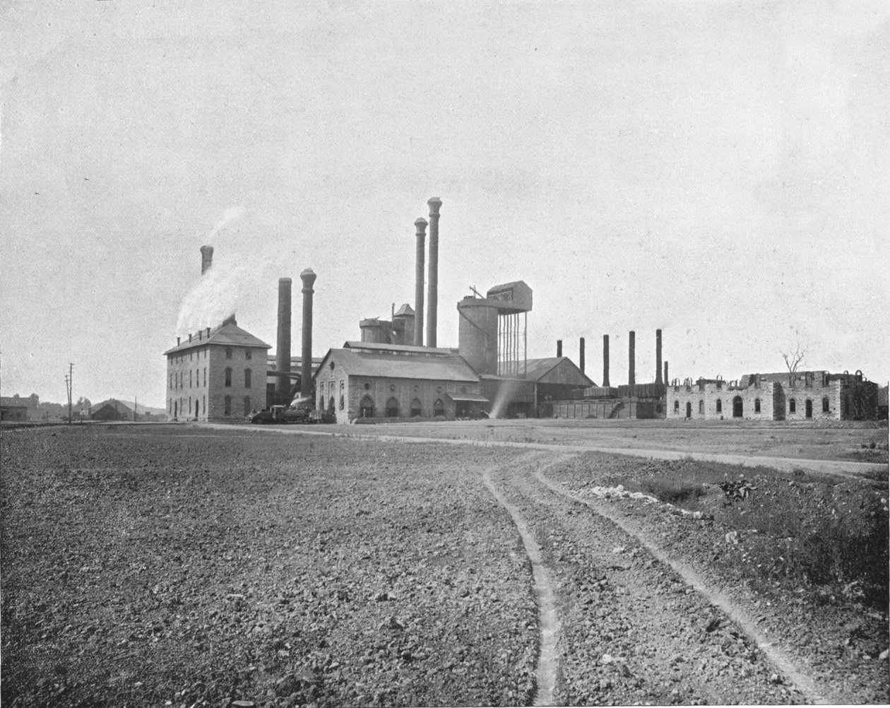 Colebrook Furnace, Libanon, Pennsylvania, USA, c1900. af Unbekannt
