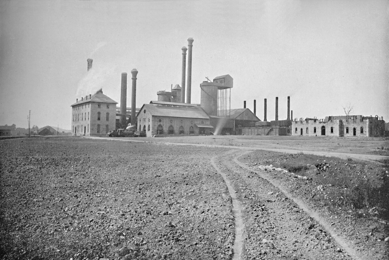 Colebrook Furnace, Libanon, Pennsylvania, c1897. af Unbekannt