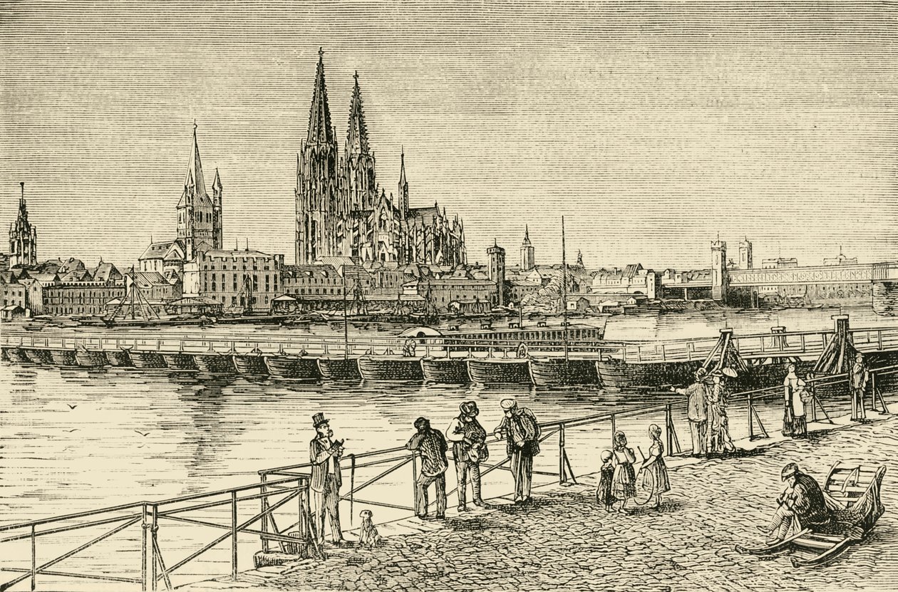 Køln, 1890. af Unbekannt