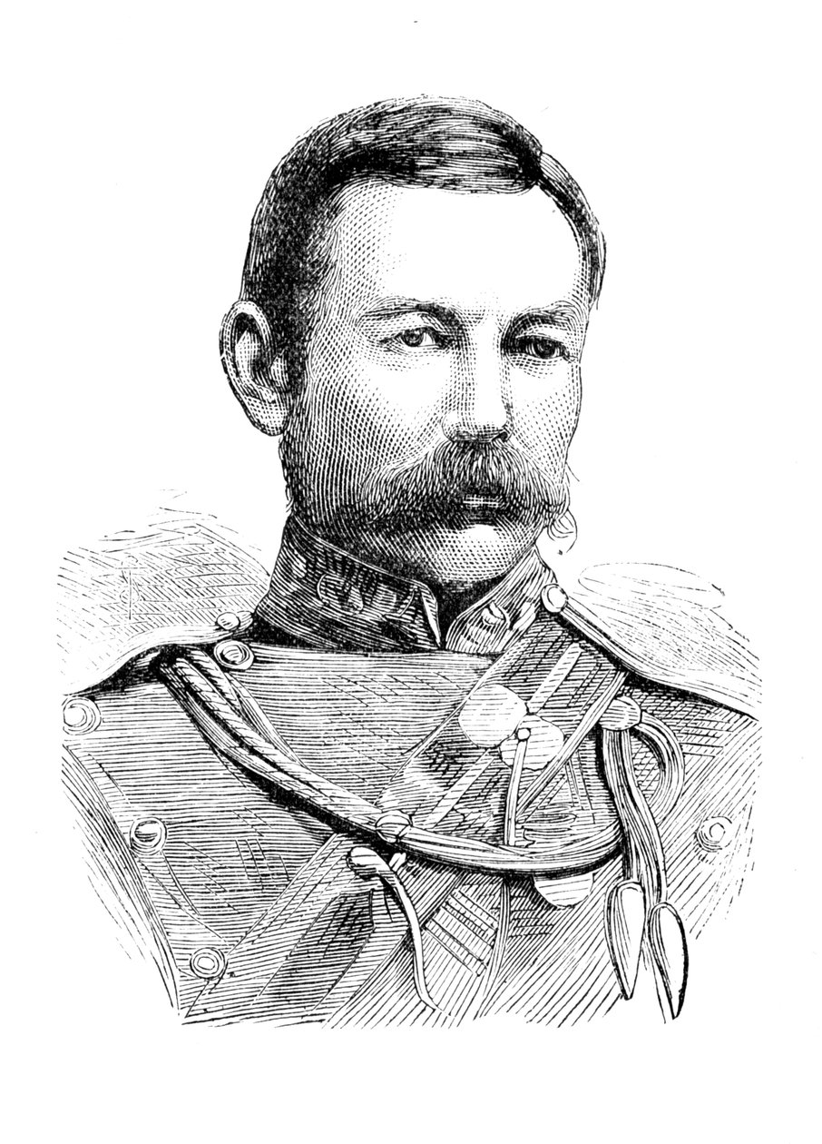 Oberst Drury Lowe, C.B., c1880 af Unbekannt