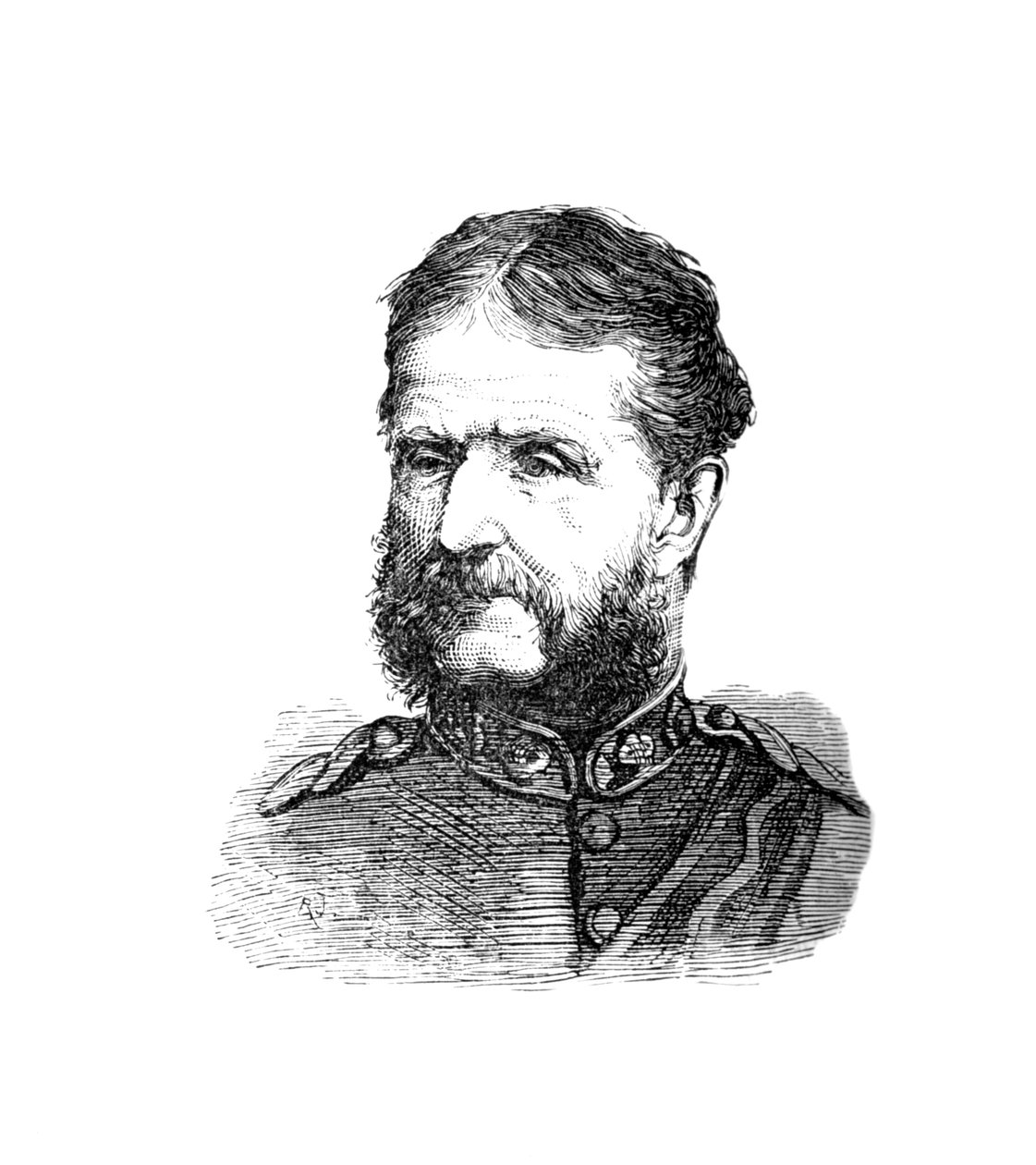 Oberst Nugent, Commanding the Royal Engineers, c1882 af Unbekannt