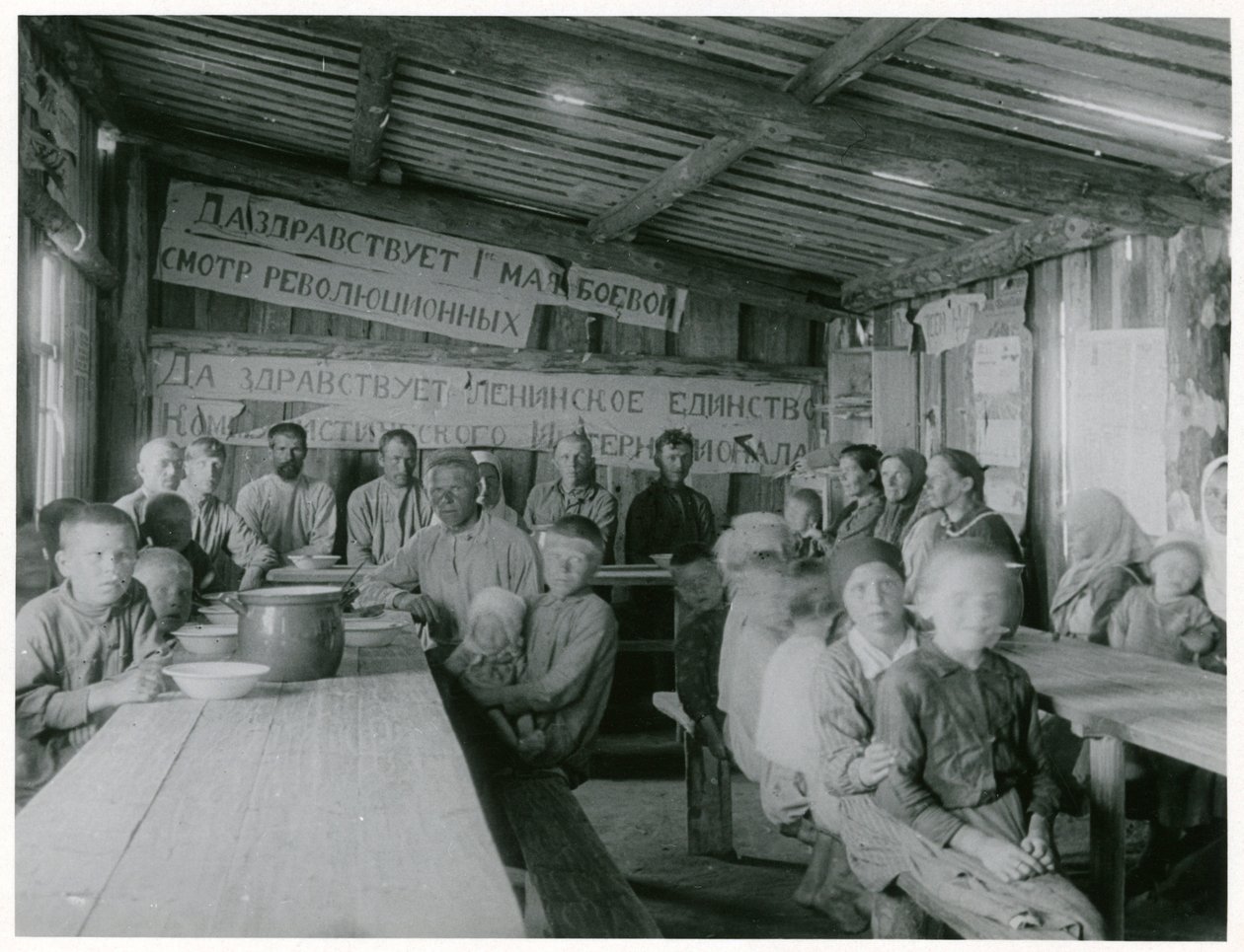 Kommunistisk kollektivisering af landbruget, USSR, begyndelsen af 1930